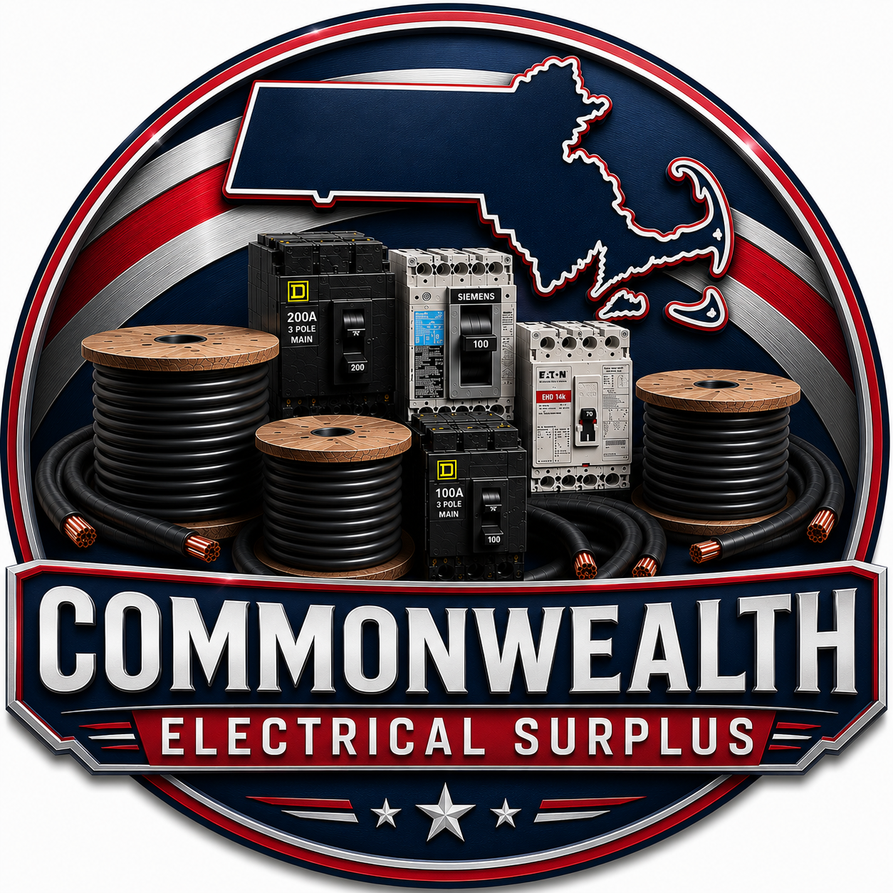Commonwealth Electrical Surplus logo